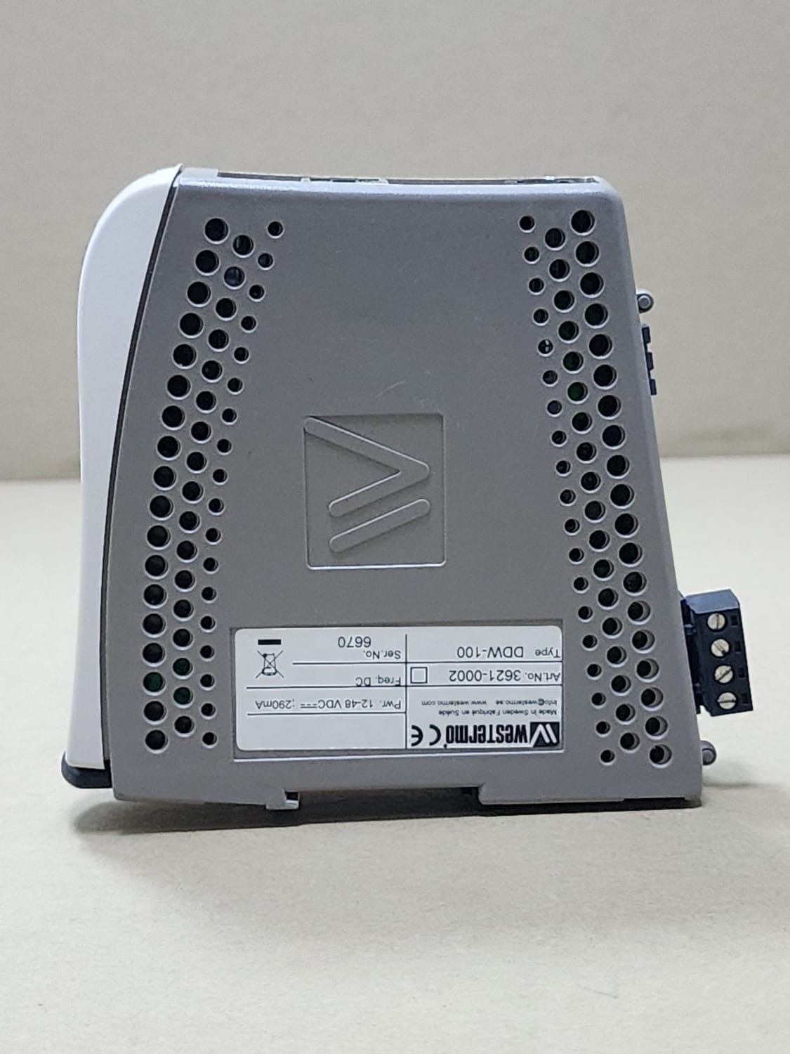 DDW-100 WESTERMO ETHERNET EXTENDER 3621-0002 12-48VDC