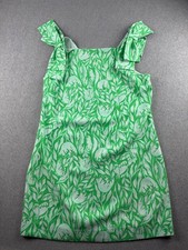 Lilly Pulitzer Carmine Shift Dress Fauna Green Tulip To Tango Size 8