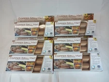 Idea Village 2 PackNon-Stick Copper Grill Mat Lot(6) BRAND NEW IN BOX
