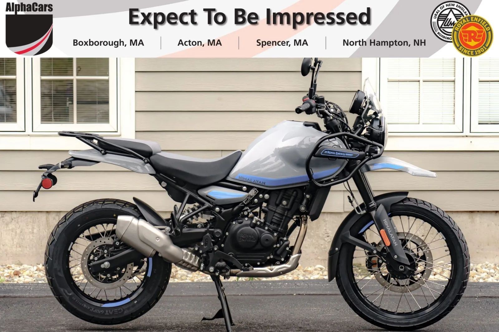 2026 Royal Enfield Motorcycles Slate Poppy Blue
