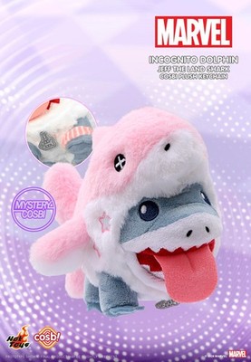 MARVEL ジェフザ・シャーク Jeff シークレット ピンクドルフィン Pre-Sale HOT TOYS Marvel Jeff The Land Shark COSBI Series Plush