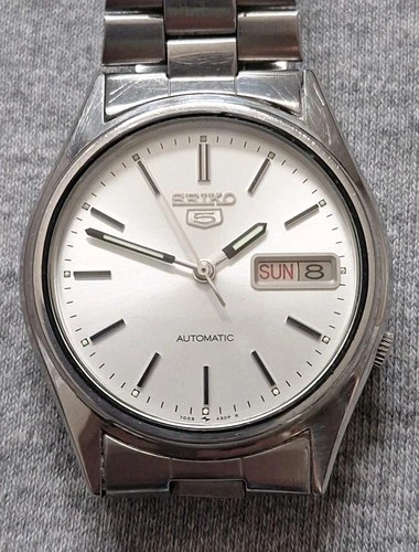 Mens Vintage Seiko 5 7009-3100 Automatic Wristwatch