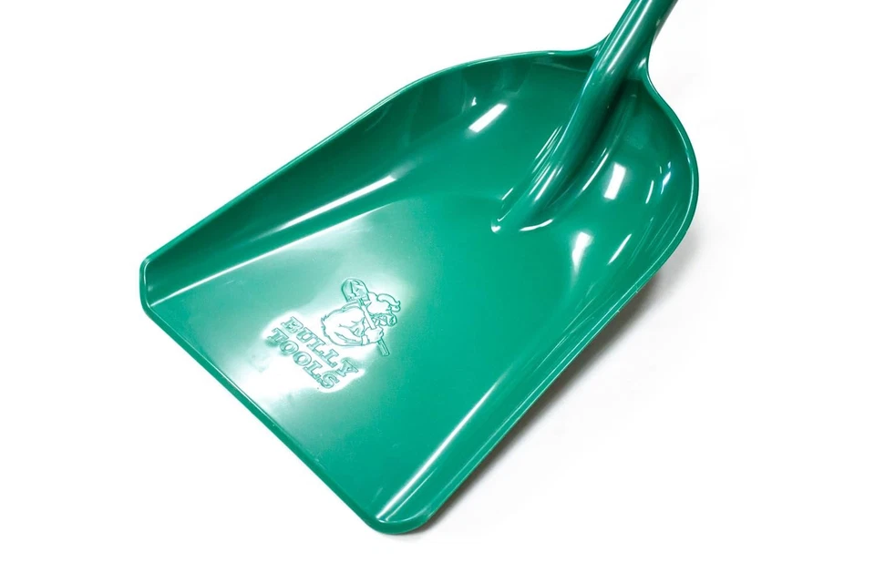 42-дюймовый цельный полиэтиленовый совок/лопата для очистки снега мульчи (зеленый) - Изображение 2 из 4