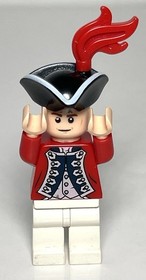 LEGO POC018 King George&rsquo;s Officer (2011, Pirates Of The Caribbean, 853219, 4193)
