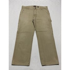Wolverine Carpenter Work Pants Men's Size 38 30 Brown Canvas