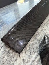 R129 Mercedes SL Kohlefaser 3 St&uuml;ck AMG Heck Kofferraum Spoiler