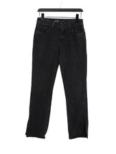 GRLFRND Women's Jeans W 24 in Black 100% Cotton Boyfriend