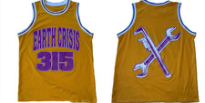 Hot Earth Crisis Band Music Tour Basketball Jersey All Size GG386