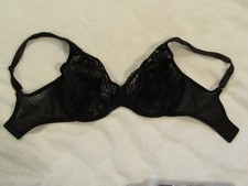 Wacoal Bra 32DDD Black Underwire 85750 Gently Used Good Condition