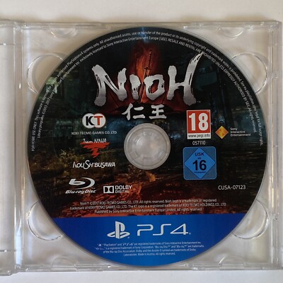 Nioh | PlayStation 4 (PS4) Spiel | Action-Rollenspiel | Koei Tecmo | 2017 | CD