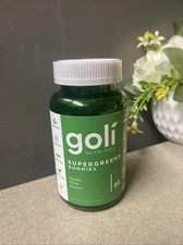 Goli SuperGreen Vitamin Gummy - 60Count - Essential Vitamins & Minerals Ex:06/25