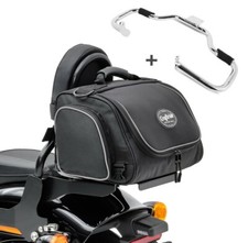 Set Paramotore + Borsa posteriore per Yamaha XVS 650 Drag Star/ Classic STM9