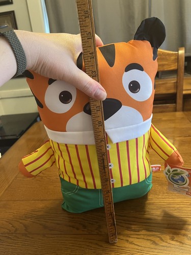 Wild Republic Tiger Pillowkins Pillow New NWT Travel Plush Washable Cute - Picture 3 of 8