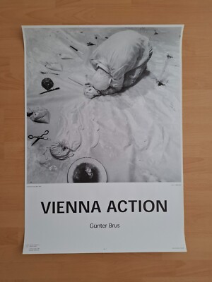 Günter Brus, Vienna Action - Poster - Sujet VA-E