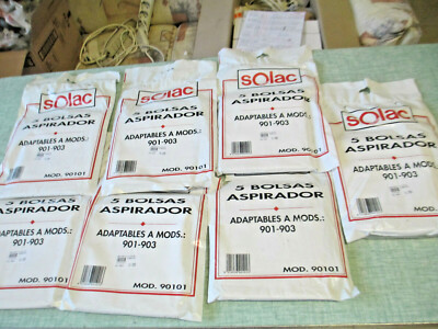 7 CONF. SOLAC (5 VACUUM BAGS x MODS. 901-903) - SINGER- BEFERA