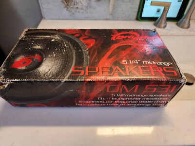 Dragster dm 531 midrange speakers nib old school
