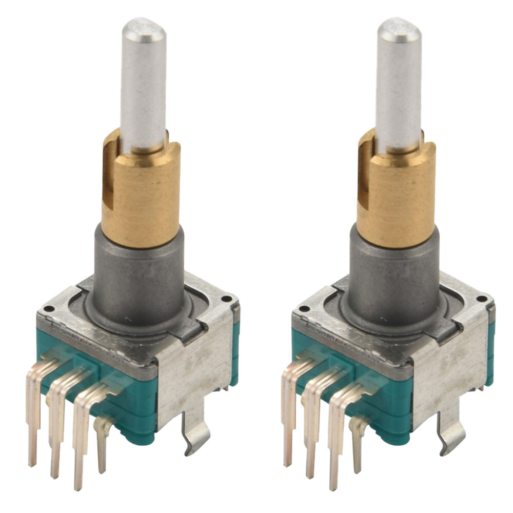 2/4/6/10Pack Dual Axis Rotary Encoder With Switch 30 Positioning Number 15 Pulse