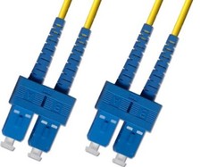 42M 137.76ft OS2 SC-SC Fiber Optic Cable Duplex Singlemode 9/125 42M Cord