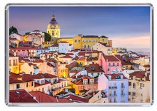 Lisbon Portugal Fridge Magnet 01