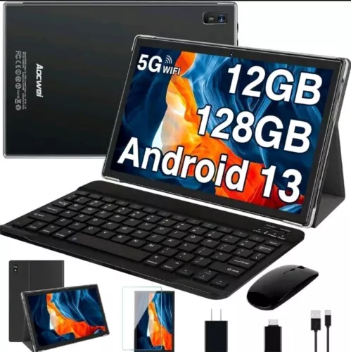 Exklusives 10,1" Tablet mit Tastatur, Maus und Case