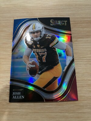 2022 Panini Select Draft Picks - Field Level Tri-Color Prizm #169 Josh Allen...