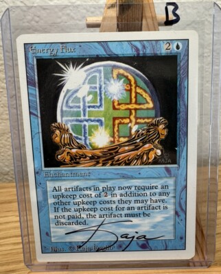 MTG Magic Energy Flux Signed x1 Revised Kaja Foglio NM (B) | eBay MTG Magic Energy Flux Signed x1 Revised Kaja Foglio NM (B) | eBay