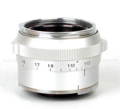 Mint- Bull Eye Contarex Carl Zeiss S-planar 50mm f/4 Micro Lens
