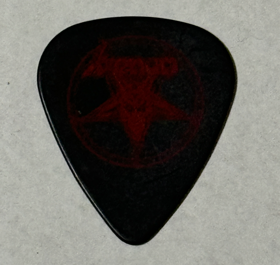 VENOM Guitar Pick RARE Band Concert Stage Plectrum Sodom Bathory