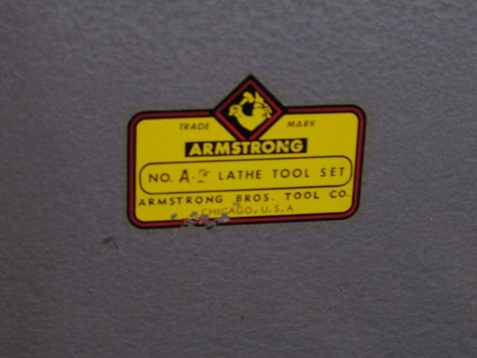 ARMSTRONG TOOL HOLDER SET A2, (11) HOLDERS IN FITTED CASE USA eBay