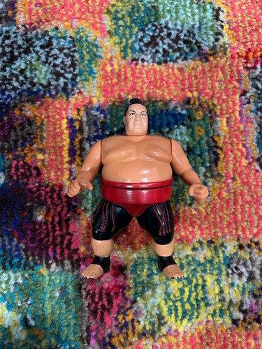 WWF Yokozuna Hasbro Wrestling Figure Series 3 1992...