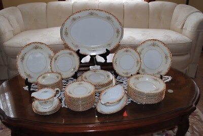 Vintage Occupied Japan Noritake Pattern N8 43 Pc Total/ Very Good