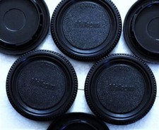 3 X Nikon Old style Body Caps for All Nikon DSLR/SLR/FILM Cameras. U.S.A. ship 