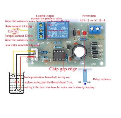 Water Level Detection Sensor Component Liquid Level Controller Sensor Module NEW