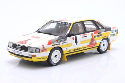 New Otto Models Audi 200 Quattro Carlo #4 1987 1:18 Model Car White OT439 KidBX