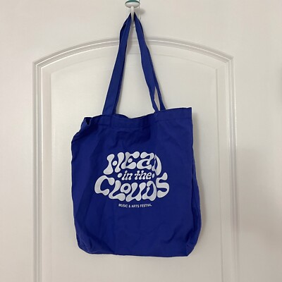 【EMIS】CANVAS TOTE BUCKET BAG-BLUE CANVAS TOTE BUCKET BAG-BLUE - EMIS