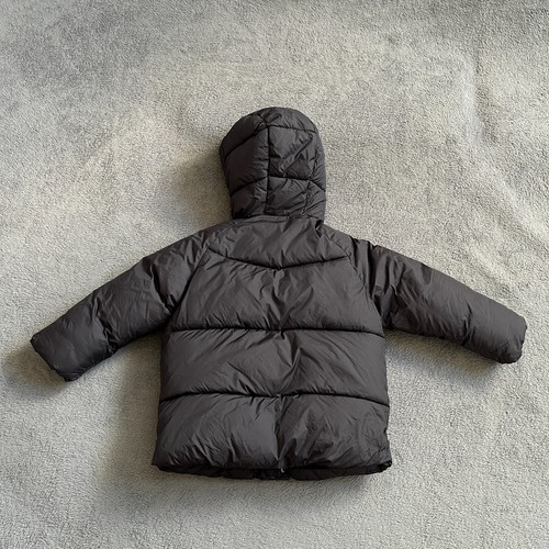 Zara Full Zip Black Long Sleeve Puffer Hooded Winter Jacket Kid's Size 3-4 - Picture 2 of 9