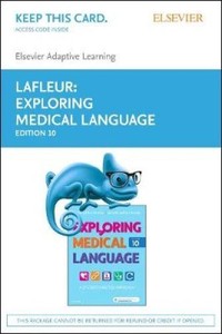 Details About Elsevier Adaptive Learning For Exploring Medical Language Access Card By - 