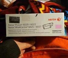 Xerox Phaser 6010 610 Magenta Original Toner Cartridge (106R02757), M0NI-M001
