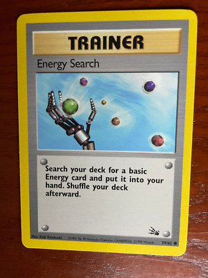 Pokemon Energy Search SINGLE USED GOOD COND SEE PHOTOS
