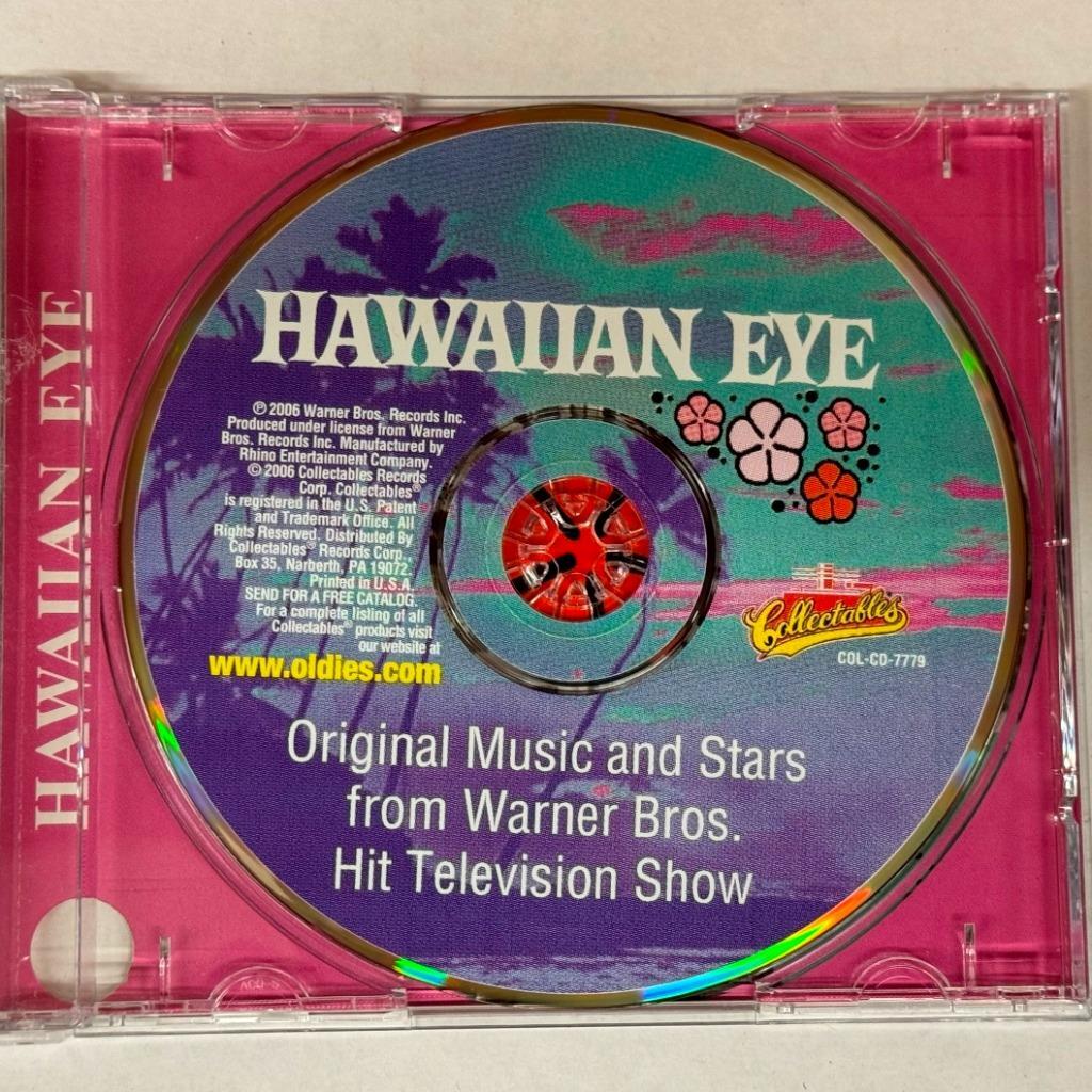 Hawaiian Eye [TV Soundtrack] (CD, May-2006, Collectables) Score NM