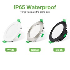1-20x LED Recessed Ceiling Light Ultra Slim Dimmable Downlight Spot IP65/IP44