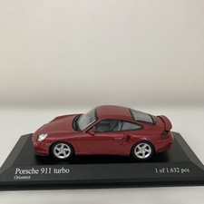 Minichamps 1/43 Porsche 911 Turbo 2000 Red Limited Edition 1632pcs