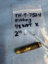  9-7524 Fitting 1/8 NPT x 2" Long for Pakmaster 75XL  - USED | Thermal Dynamics