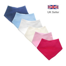 Baby Bandana Bibs Value Pack Blue White Pink Cream Gift Baby Shower