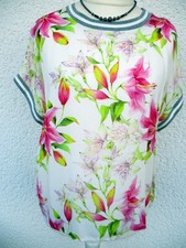 °° CASSIS °° kostbares Blusenshirt Größe 42 °°  fällt groß aus !!