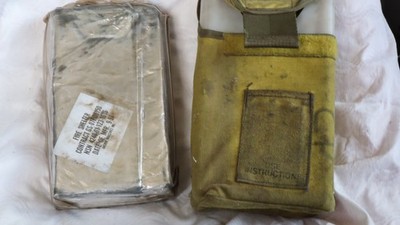 VINTAGE ANCHOR INDUSTRIES Fire Shelter, Silver, 9-91 MSN-4240--1-123-1616 s