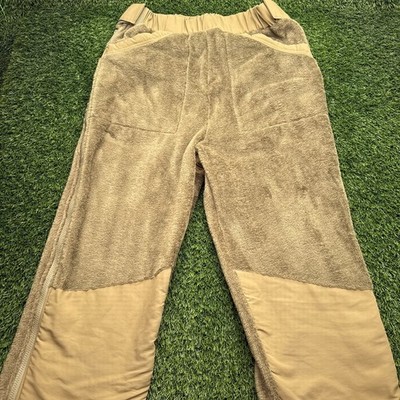 NWOT US Military Cold Weather Fleece Pants Mens Large Regular Coyote Brown