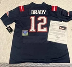 Tom Brady Patriots Autographed Signed Nike Jersey