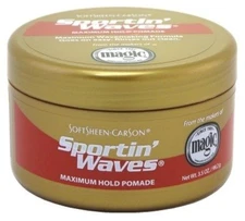 Soft Sheen Sportin Waves Maximum Hold Pomade 3.5 Oz. by Soft Sheen