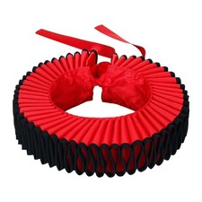 Elizabethan Neck Ruff Vintage Decorative Cosplay Detachable for Prop Festival